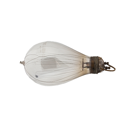 Light bulb-Edison circa 1889-Lyon Place des Terreaux
