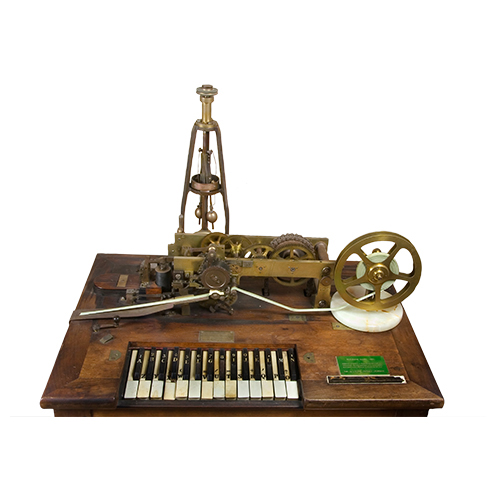 Hughes telegraph-Ateliers des Postes et Télégraphes - 1855